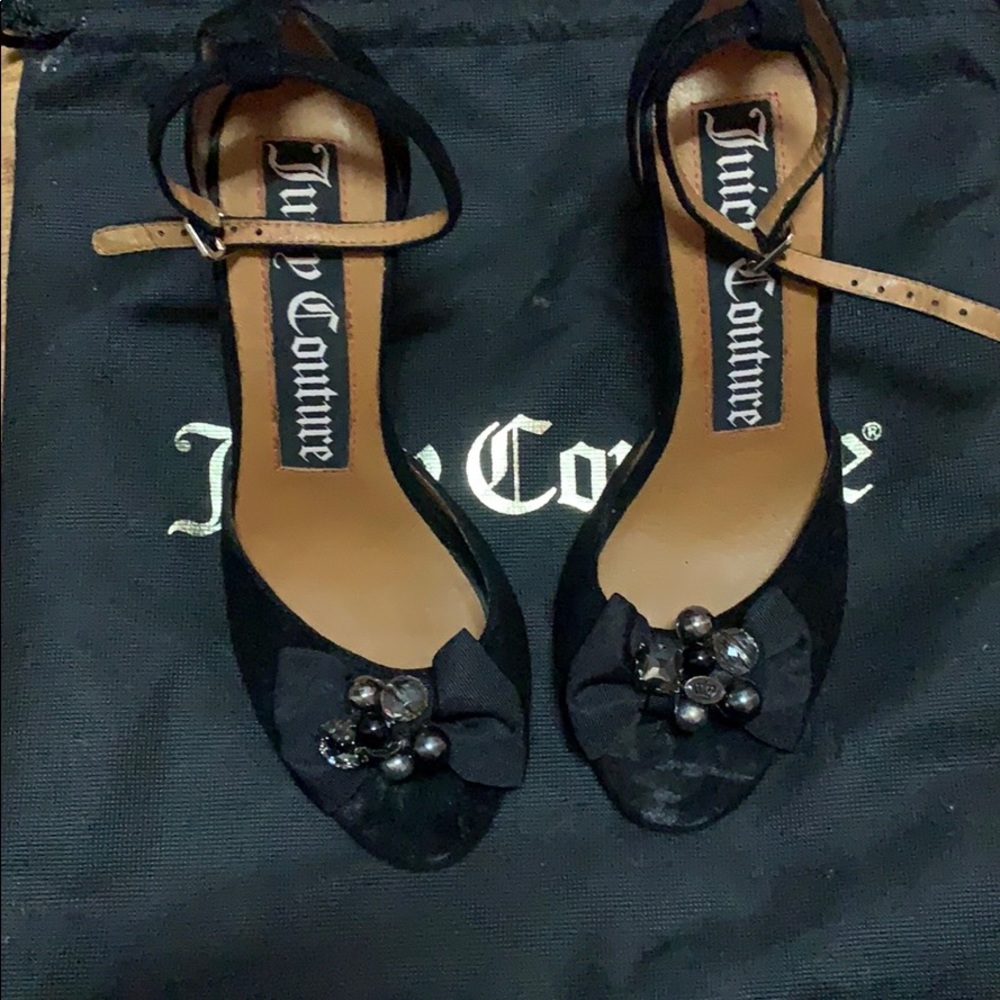 Juicy Couture black heels